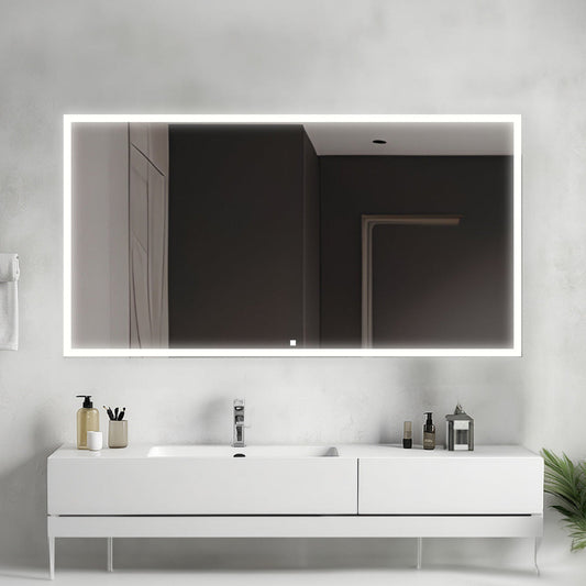 Aquadom Edge 84" x 32" LED Lighted Mirror - E-8432-N