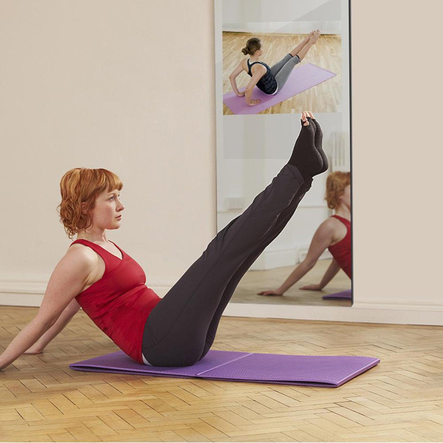 Aquadom Energy 18" X 48" Smart Fitness Mirror - NRG-1848