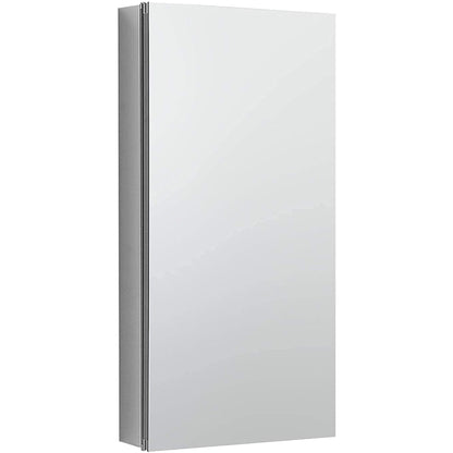 Aquadom Royale 15" x 30" Rectangle Recessed or Surface Mount Single Door Bathroom Medicine Cabinet - R-1530