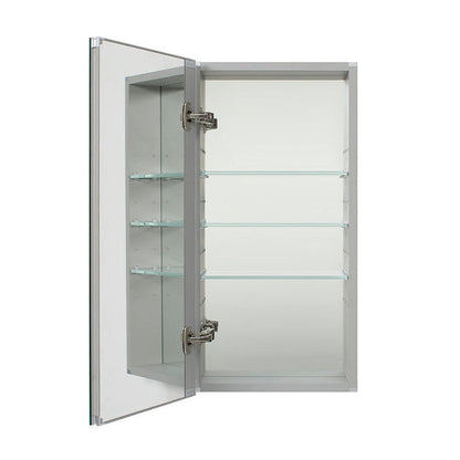Aquadom Royale 24" x 30" Rectangle Recessed or Surface Mount Single Door Bathroom Medicine Cabinet - R-2430
