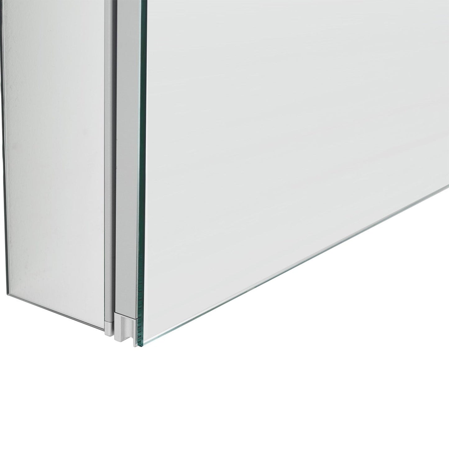 Aquadom Royale 36" x 30" Rectangle Recessed or Surface Mount Bi-View Door Bathroom Medicine Cabinet - R-3630E