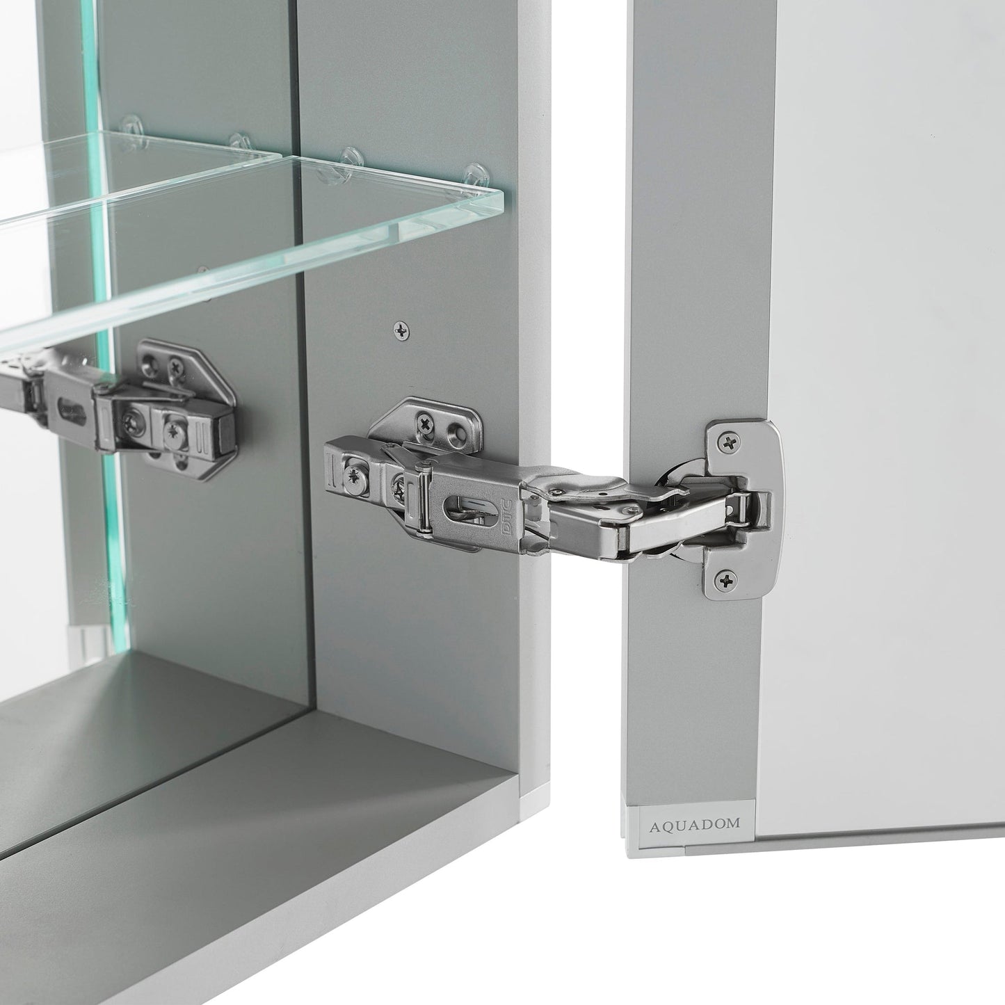 Aquadom Royale 36" x 30" Rectangle Recessed or Surface Mount Bi-View Door Bathroom Medicine Cabinet - R-3630E