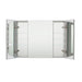 Aquadom Royale 40" x 30" Rectangle Recessed or Surface Mount Tri-View Bathroom Medicine Cabinet - R-4030