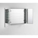 Aquadom Royale 48" x 30" Rectangle Recessed or Surface Mount Bi-View Bathroom Medicine Cabinet - R-4830