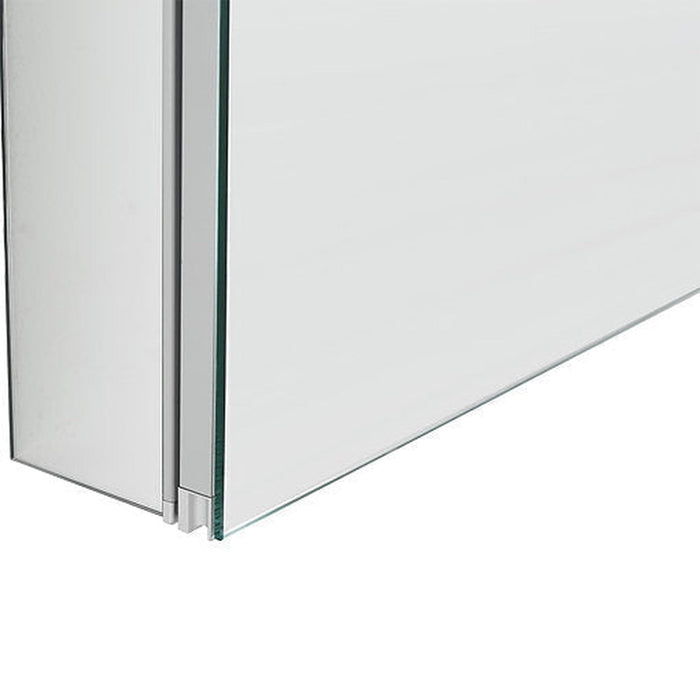 Aquadom Royale 60" x 30" Rectangular Recessed or Surface Mount Tri-View Bathroom Medicine Cabinet - R-6030