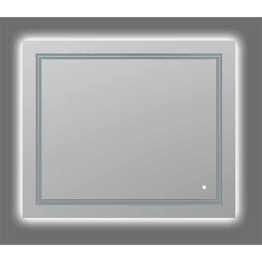 Aquadom SOHO 36" X 30" Rectangle Ultra-Slim Frame LED Lighted Bathroom Mirror With Defogger - S-3630