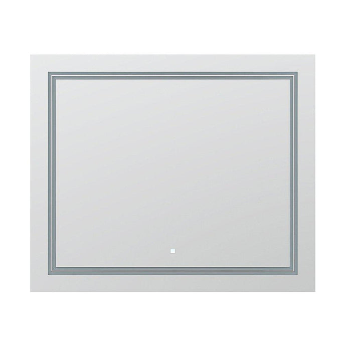 Aquadom SOHO 36" X 30" Rectangle Ultra-Slim Frame LED Lighted Bathroom Mirror With Defogger - S-3630