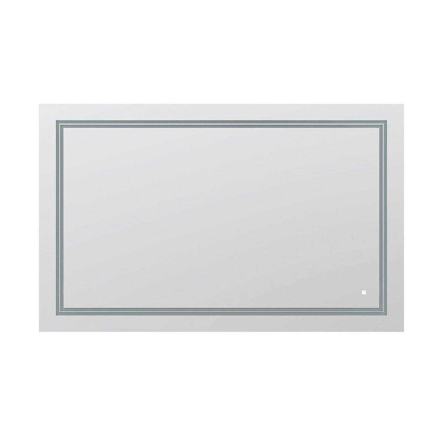 Aquadom SOHO 40" x 36" Rectangle Ultra-Slim Frame LED Lighted Bathroom Mirror With Defogger - S-4036-N