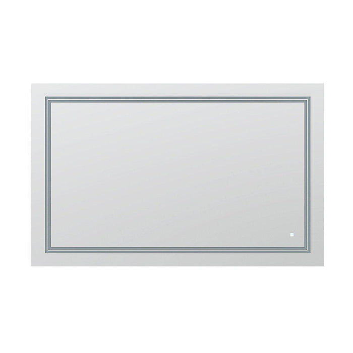 Aquadom SOHO 48" X 30" Rectangular Ultra-Slim Frame LED Lighted Bathroom Mirror With Defogger - S-4830