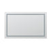 Aquadom SOHO 48" X 30" Rectangular Ultra-Slim Frame LED Lighted Bathroom Mirror With Defogger - S-4830