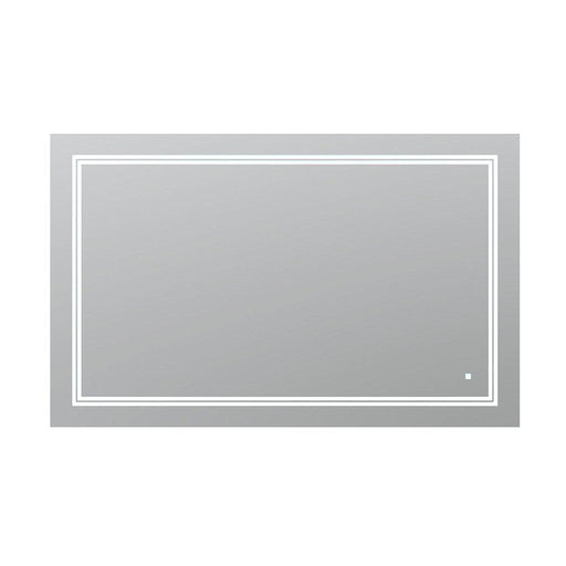 Aquadom SOHO 48" X 30" Rectangular Ultra-Slim Frame LED Lighted Bathroom Mirror With Defogger - S-4830