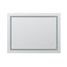 Aquadom SOHO 48" X 36" Rectangular Ultra-Slim Frame LED Lighted Bathroom Mirror With Defogger - S-4836