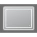 Aquadom SOHO 48" X 36" Rectangular Ultra-Slim Frame LED Lighted Bathroom Mirror With Defogger - S-4836