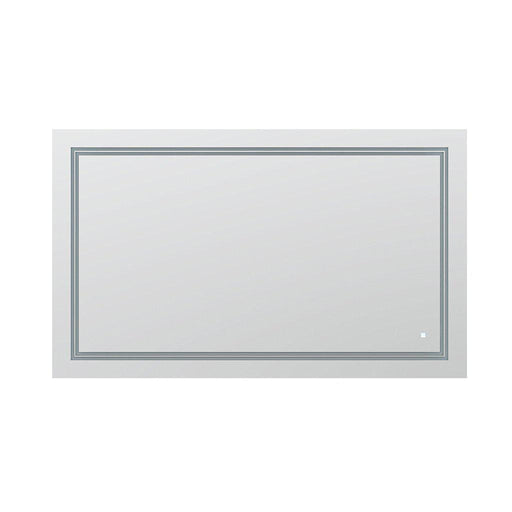 Aquadom SOHO 60" X 36" Rectangular Ultra-Slim Frame LED Lighted Bathroom Mirror With Defogger - S-6036