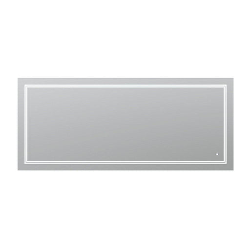 Aquadom SOHO 72" X 36" Rectangular Ultra-Slim Frame LED Lighted Bathroom Mirror With Defogger - S-7236