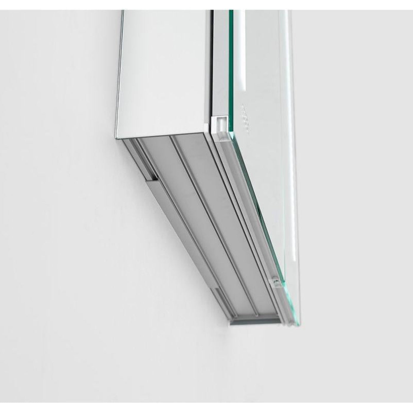 Aquadom Signature Royale 36" x 36" Double-Door LED Lighted Medicine Cabinet With Defogger, Integrated LED 3X Magnifying Mirror and Electrical Outlet With USB - SR-3636-N