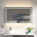 Aquadom Vision 48" x 32" Smart LED Lighted Bathroom Mirror With Built-in TV, Defogger, Body Fat Scale and Skin Detector - V-4832-SD-BFS