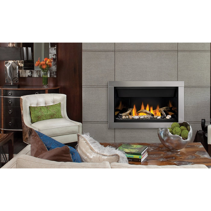 Napoleon Fireplaces Ascent Direct Vent Linear Fireplace, Electronic Ignition, Napoleon, 36", BL36NTEA-1