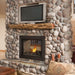 Napoleon Fireplaces Ascent Multi-View Build-In See Through Gas Fireplace with Log Set, Black, Napoleon, 45" - BHD4STN