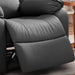 Manual Recliner Chair Recliner Soft Armrests For Living Room 35" Width, Leather