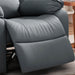 Manual Recliner Chair Recliner Soft Armrests For Living Room 35" Width, Leather