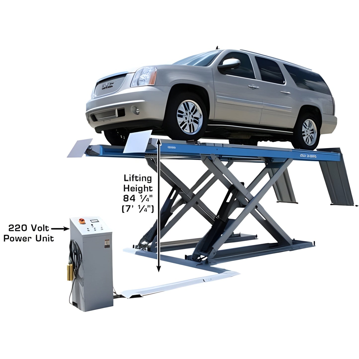 Atlas 12ASL Alignment Scissor Lift and RJ-6 Rolling Jack Combo - ATEATTD-12ASL-COMBO-FPD