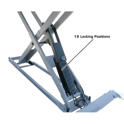 Atlas 12AWFSL Alignment Scissor Lift and RJ-6 Rolling Jack Combo - ATEATTD-12AWFSL-COMBO-FPD