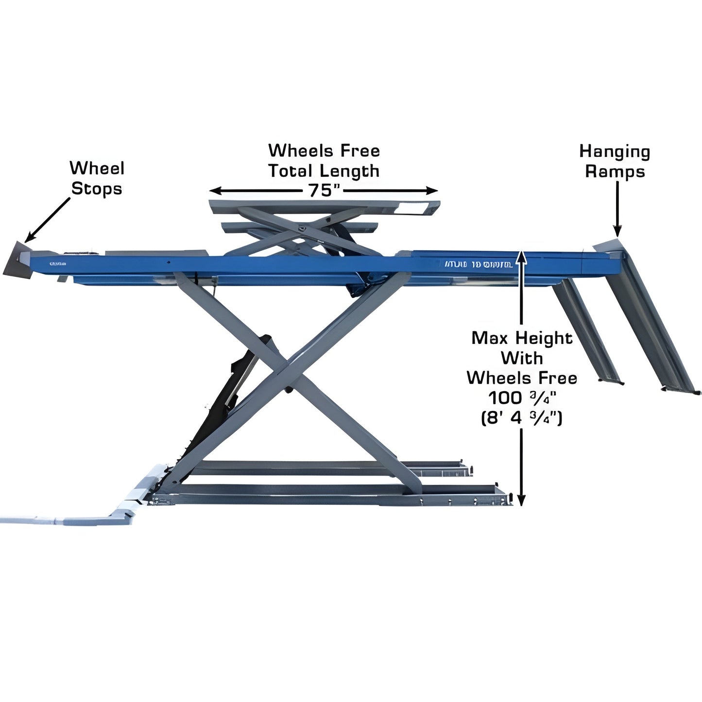 Atlas 12AWFSL Alignment Scissor Lift and RJ-6 Rolling Jack Combo - ATEATTD-12AWFSL-COMBO-FPD