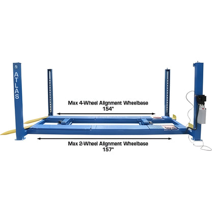 Atlas 412A 12,000 lb 4-Post Alignment Lift - ATEATTD-412A-FPD
