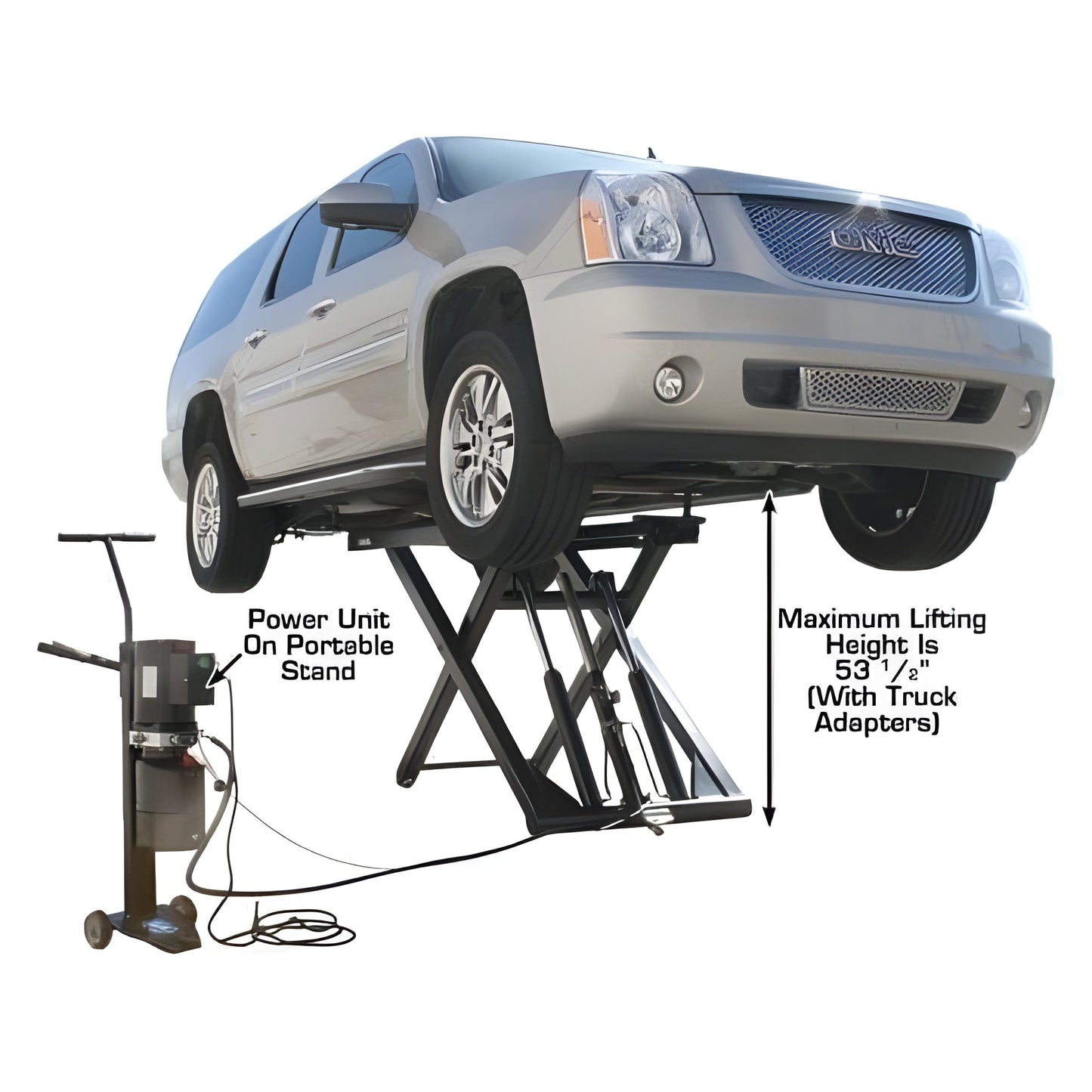 Atlas 6MR 6,000 lb Portable Mid-Rise Lift - ATEATTD-6MR-FPD