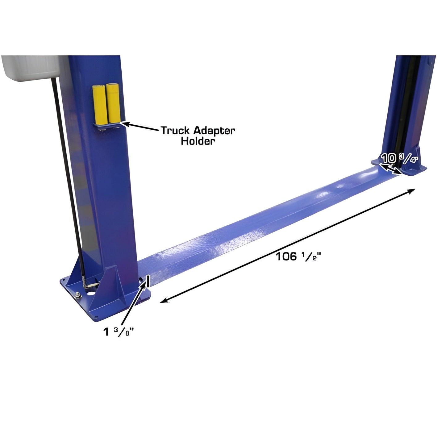 Atlas 9KBPX 9,000 lb Baseplate 2 Post Lift w/ LMA Combo - ATEXH-9KBPX-COMBO-FPD