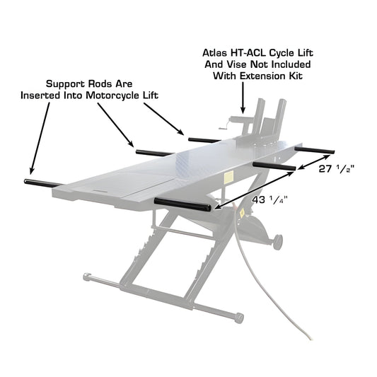Atlas ACL Cycle Lift Side Extension Kit - ATEHT-ACL-EXT-FPD