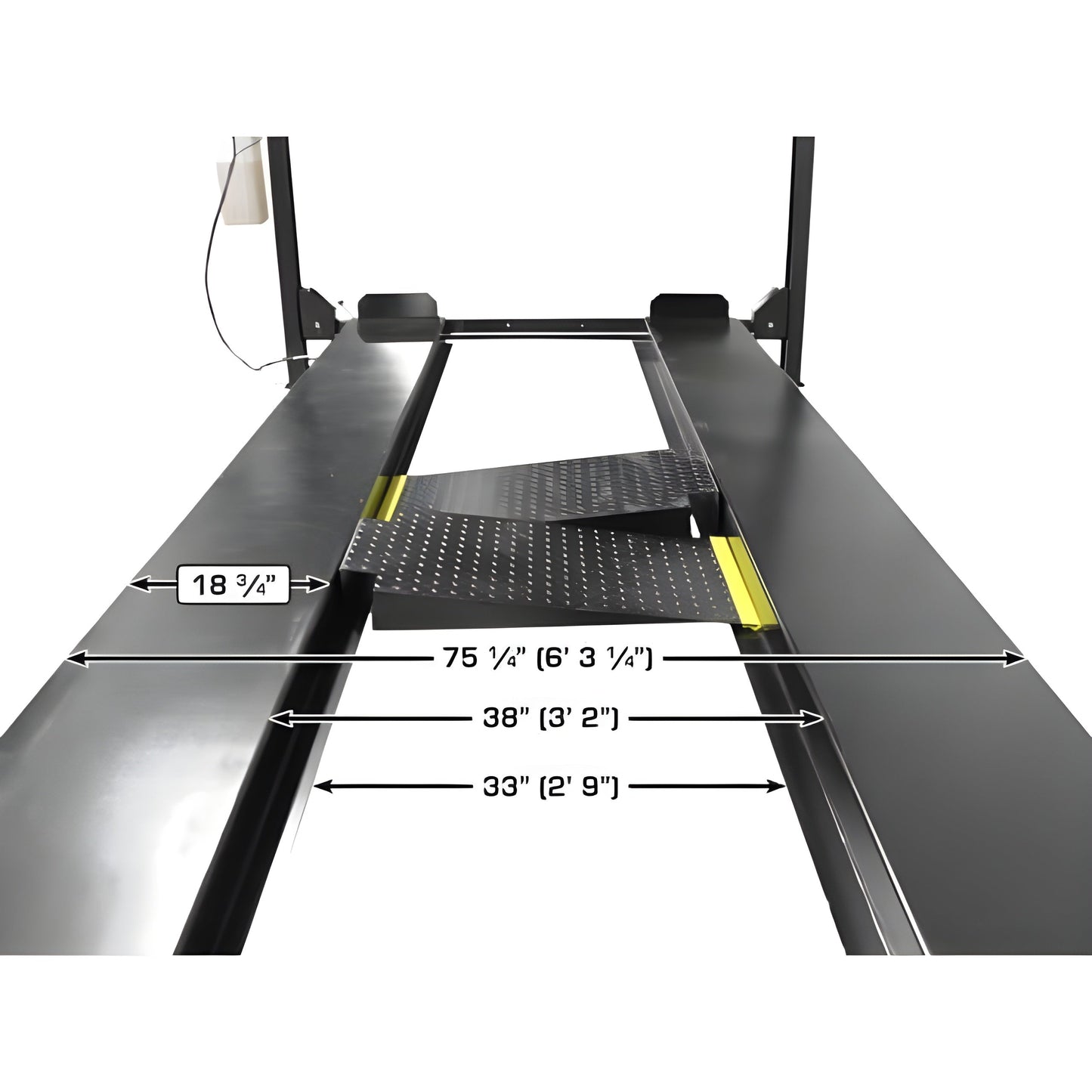 Atlas ALI APEX 8 4 Post Lift + RJ35 Sliding Jacks Combo - ATEATTD-APEX8-COMBO-FPD