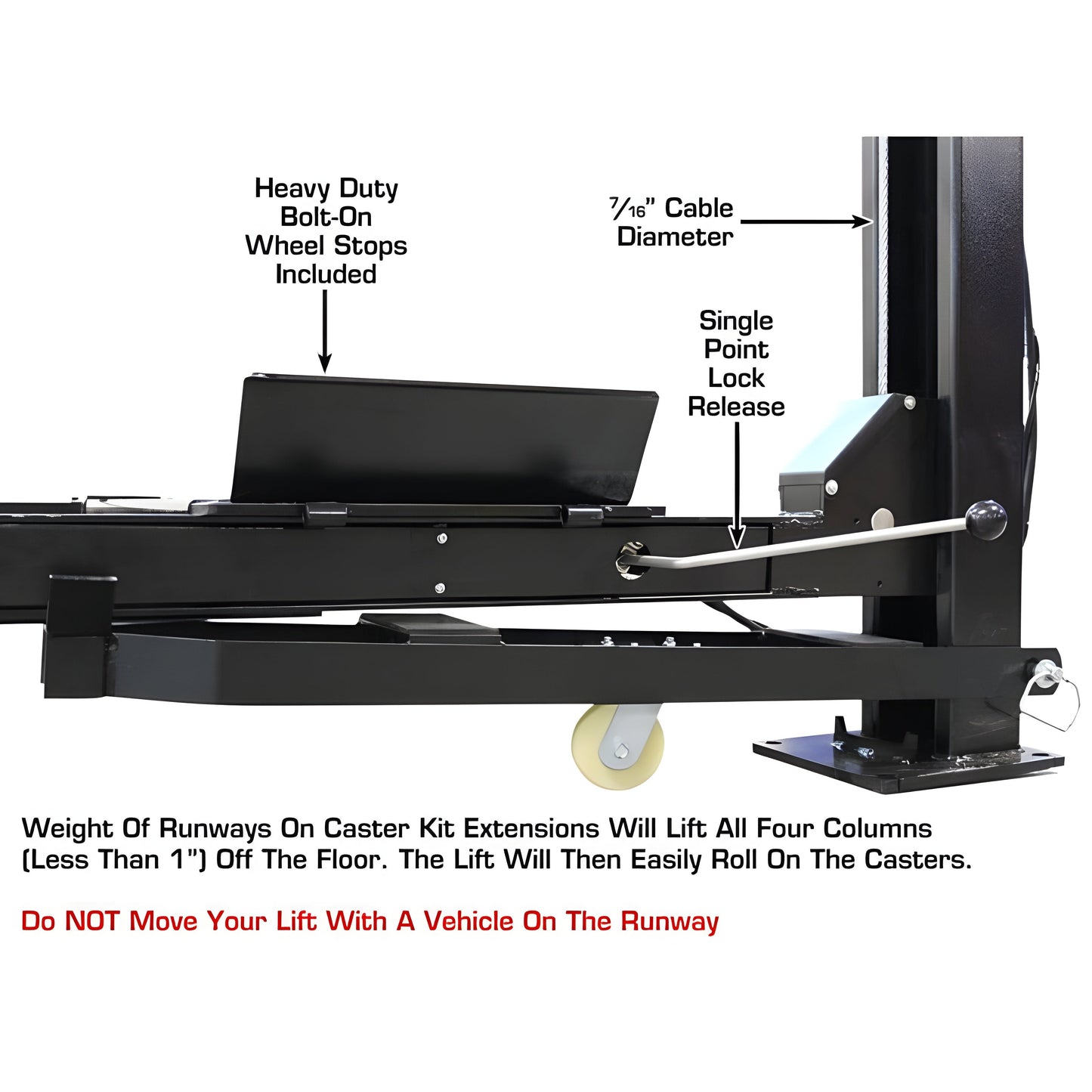 Atlas Apex 9 ALI 9,000 lb 4-Post Lift - ATEAPEX9-FPD