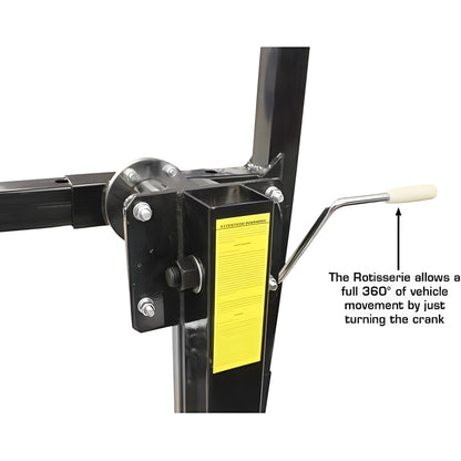 Atlas Auto SPINS Rotisserie W/ Adapters - ATEHT-ROTI-KIT-FPD