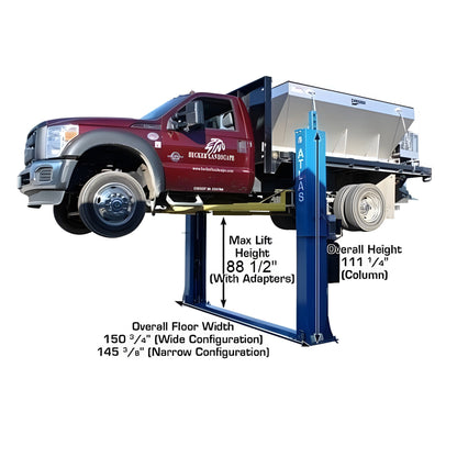 Atlas BP12000X 12,000 lb Baseplate 2 Post Lift - ATEATTD-BP12000X-FPD