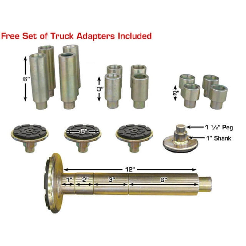Atlas BP8000 8,000 lb Baseplate 2 Post Lift - ATEATTD-BP8000-FPD