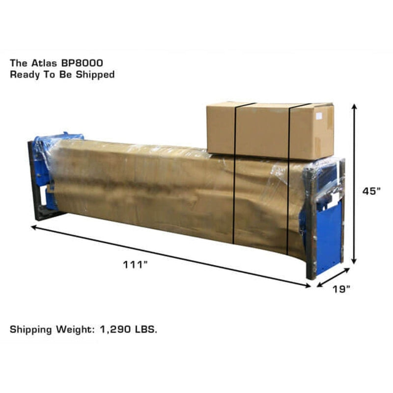 Atlas BP8000 8,000 lb Baseplate 2 Post Lift - ATEATTD-BP8000-FPD