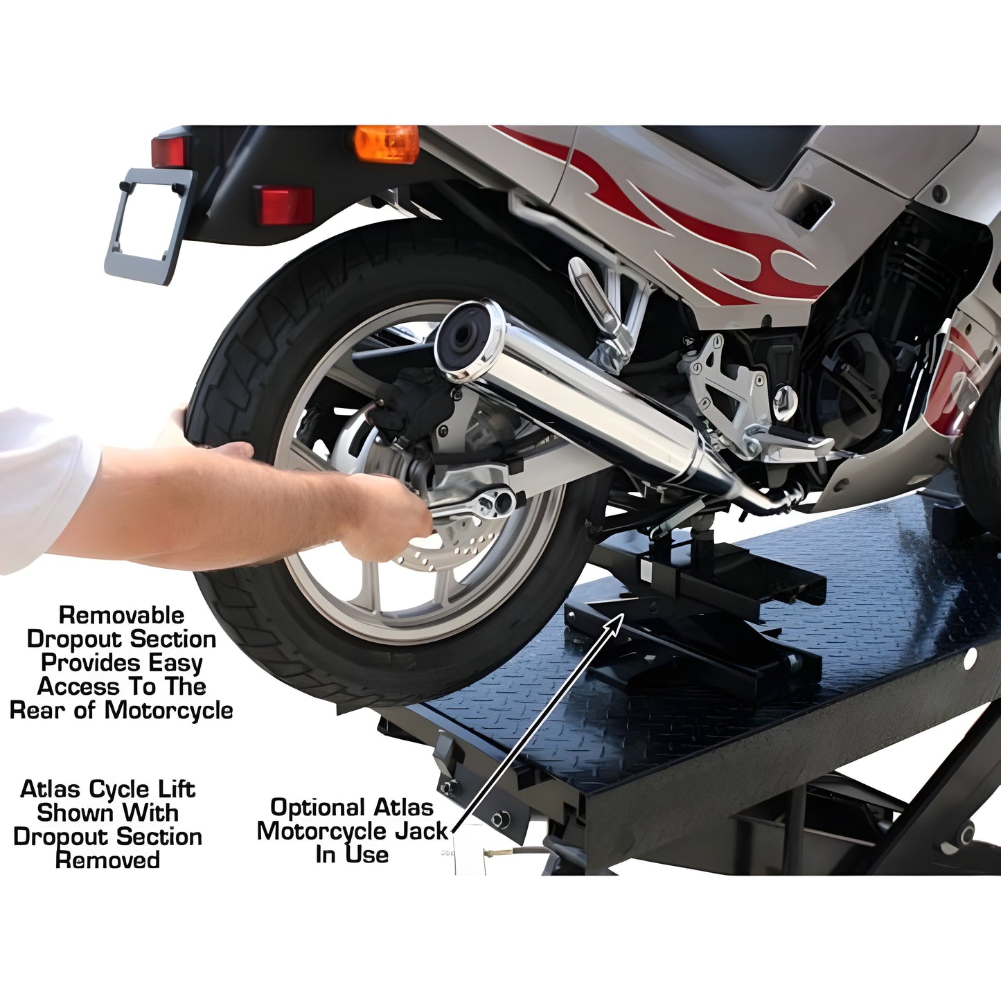 Atlas Cyclelift Motorcycle Lift - ATEHT-CYCLELIFT-FPD
