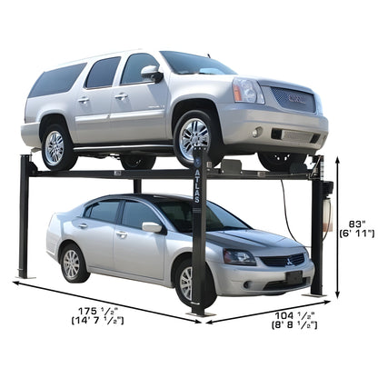 Atlas Garage PRO8000 8,000 lb 4-Post Lift - ATEXH-PRO8000-FPD