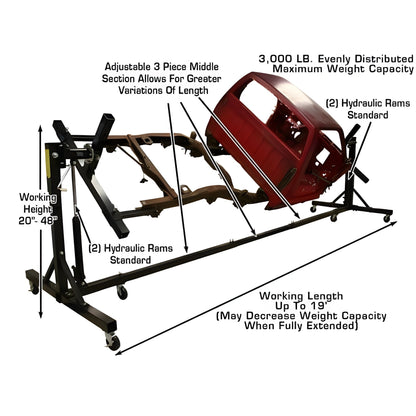 Atlas Auto SPINS (“SIMPLE POSITION IN SECONDS”) Rotisserie W/ Balance Bolt - ATEHT-ROTI-NEW-FPD