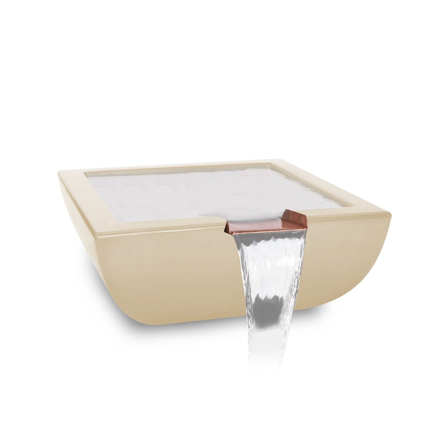 Avalon Concrete Water Bowl Vanilla