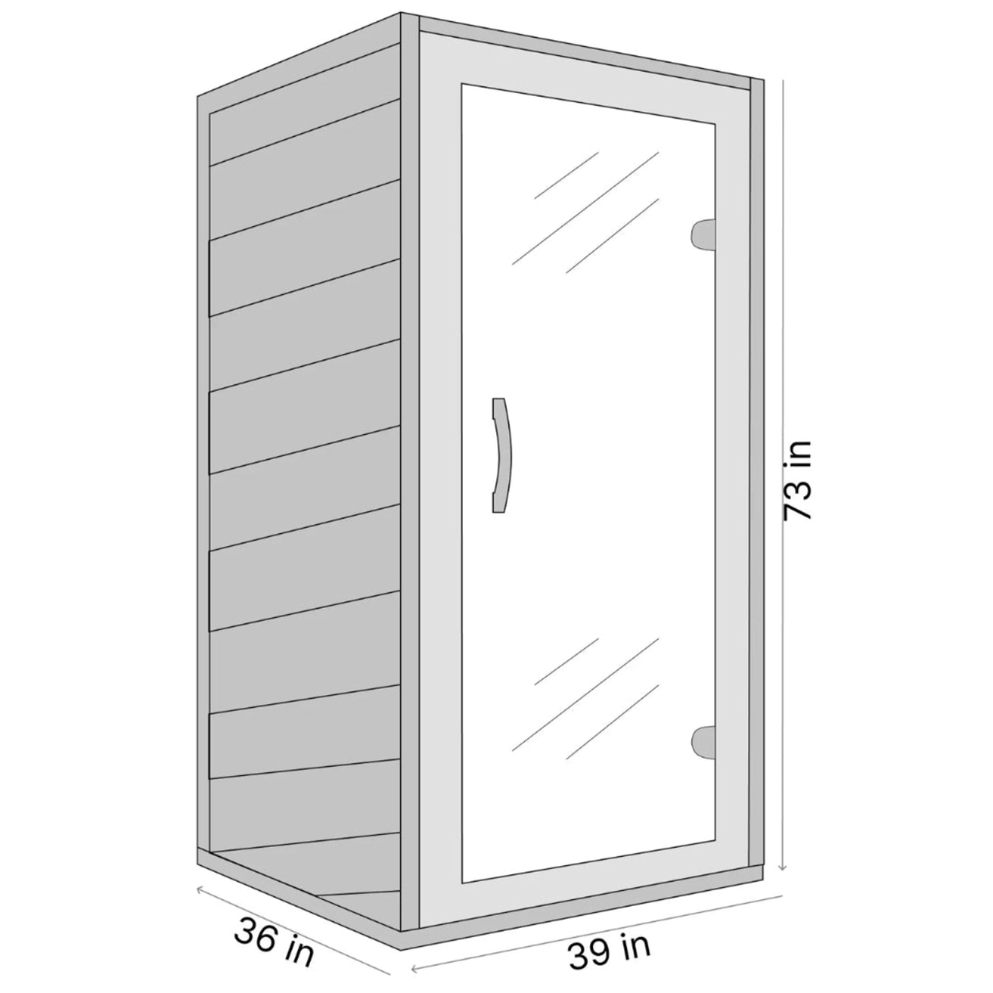 Dynamic Saunas Avila Elite 1-Person Ultra Low EMF Sauna (DYN-6103-01 Elite) - DYN-6103-01 Elite