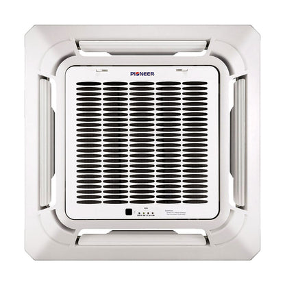 Pioneer® 18,000 BTU 20.5 SEER2 8-Way Compact Cassette Mini-Split Air Conditioner Heat Pump System Full Set 230V