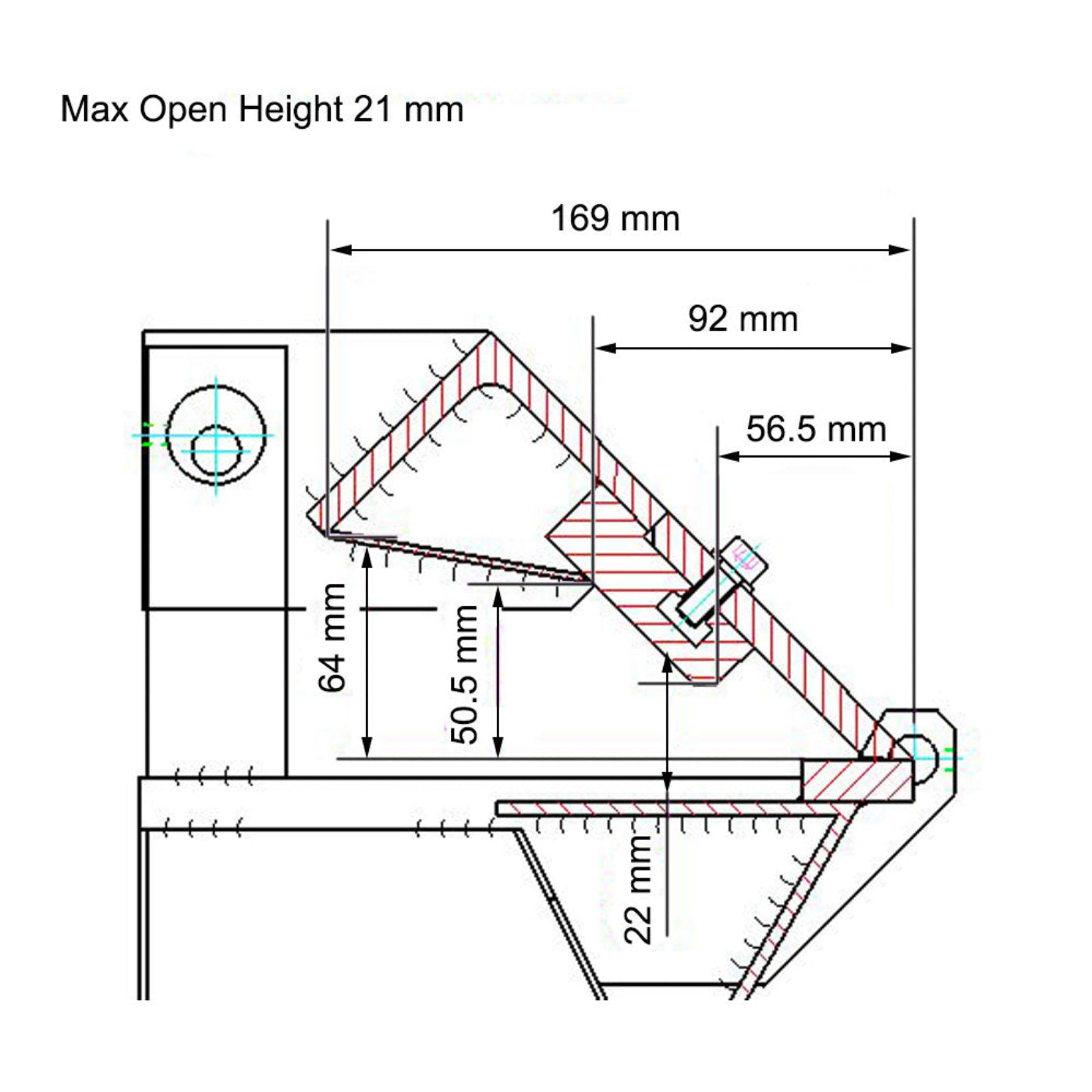 KAKA INDUSTRIAL Sheet Metal Brake, 24-Inch Metal Brake Bender, 20-Gauge Mild Steel Capacity,  Box and Pan Brake for Precision Bending, 0-135 Degree Adjustable Solid Construction Pan and Box Brake, Finger size is 1", 2", 3", 8" & 10"  W-2420A - 173102