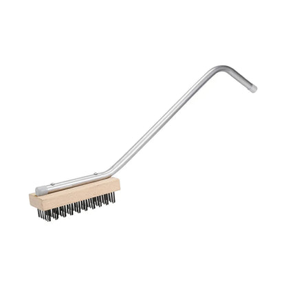 CAC China  Oven/Broiler/Grill Brush W/ 23" Bend Hdl Case of 12 Pcs - B3BG-23B