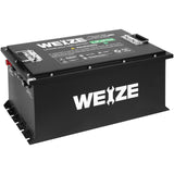 WEIZE 72V(73.6V) 105AH LiFePO4 Golf Cart Battery, 7728Wh Bluetooth Lithium Battery - Complete Kit - BAC-0115CR