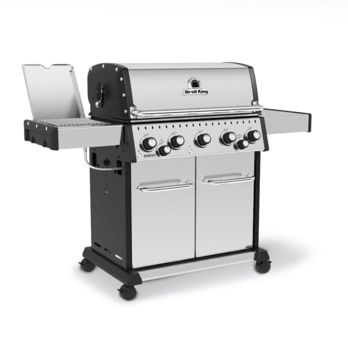 Broil King Baron S 590 Pro Infrared freestanding Gas Grill with Rotisserie & Sear Station - 876944