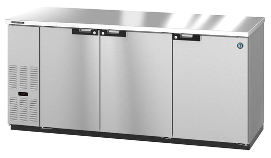 Hoshizaki 80" Wide 3 Door Stainless Steal Back Bar - BB80-S