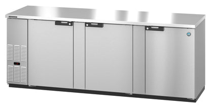 Hoshizaki BB95-S | 96" Wide 3 Door Stainless Steal Back Bar - BB95-S